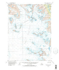 Seward A-8 Alaska Historical topographic map, 1:63360 scale, 15 X 15 Minute, Year 1951
