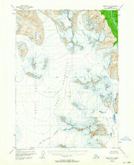 Seward A-8 Alaska Historical topographic map, 1:63360 scale, 15 X 15 Minute, Year 1950