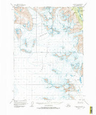 Seward A-8 Alaska Historical topographic map, 1:63360 scale, 15 X 15 Minute, Year 1951