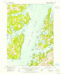 Seward B-3 Alaska Historical topographic map, 1:63360 scale, 15 X 15 Minute, Year 1952
