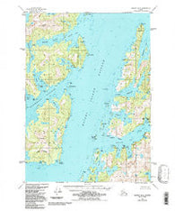 Seward B-3 Alaska Historical topographic map, 1:63360 scale, 15 X 15 Minute, Year 1950