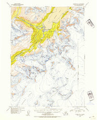 Seward B-5 Alaska Historical topographic map, 1:63360 scale, 15 X 15 Minute, Year 1952