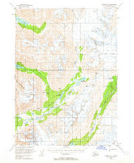 Seward B-6 Alaska Historical topographic map, 1:63360 scale, 15 X 15 Minute, Year 1951