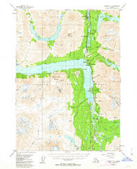 Seward B-7 Alaska Historical topographic map, 1:63360 scale, 15 X 15 Minute, Year 1951