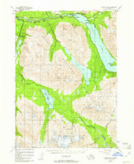 Seward B-8 Alaska Historical topographic map, 1:63360 scale, 15 X 15 Minute, Year 1952