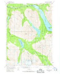Seward B-8 Alaska Historical topographic map, 1:63360 scale, 15 X 15 Minute, Year 1951