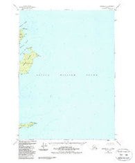 Seward C-1 Alaska Historical topographic map, 1:63360 scale, 15 X 15 Minute, Year 1951