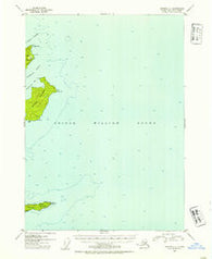 Seward C-1 Alaska Historical topographic map, 1:63360 scale, 15 X 15 Minute, Year 1952
