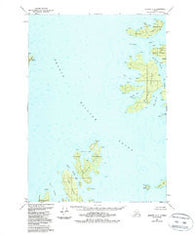 Seward C-2 Alaska Historical topographic map, 1:63360 scale, 15 X 15 Minute, Year 1951