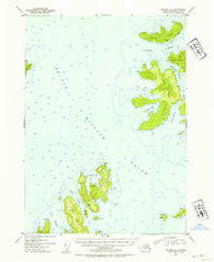 Seward C-2 Alaska Historical topographic map, 1:63360 scale, 15 X 15 Minute, Year 1952