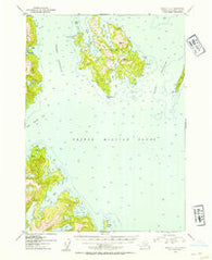 Seward C-3 Alaska Historical topographic map, 1:63360 scale, 15 X 15 Minute, Year 1952