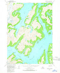 Seward C-4 Alaska Historical topographic map, 1:63360 scale, 15 X 15 Minute, Year 1951