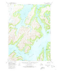 Seward C-4 Alaska Historical topographic map, 1:63360 scale, 15 X 15 Minute, Year 1951