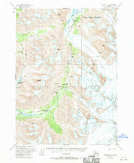 Seward C-6 Alaska Historical topographic map, 1:63360 scale, 15 X 15 Minute, Year 1951