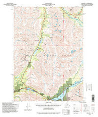 Seward C-7 Alaska Historical topographic map, 1:63360 scale, 15 X 15 Minute, Year 1994