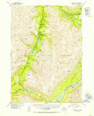 Seward C-7 Alaska Historical topographic map, 1:63360 scale, 15 X 15 Minute, Year 1953