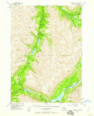 Seward C-7 Alaska Historical topographic map, 1:63360 scale, 15 X 15 Minute, Year 1953