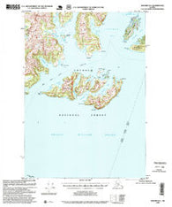 Seward D-1 Alaska Historical topographic map, 1:63360 scale, 15 X 15 Minute, Year 1995