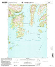 Seward D-2 Alaska Historical topographic map, 1:63360 scale, 15 X 15 Minute, Year 1997