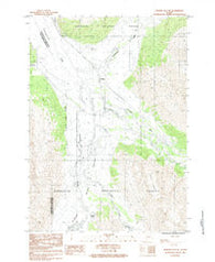 Seward D-6 SE Alaska Historical topographic map, 1:25000 scale, 7.5 X 7.5 Minute, Year 1984