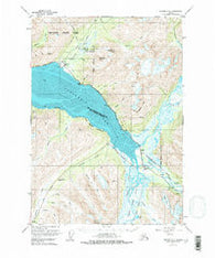 Seward D-6 Alaska Historical topographic map, 1:63360 scale, 15 X 15 Minute, Year 1951