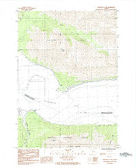 Seward D-7 NE Alaska Historical topographic map, 1:25000 scale, 7.5 X 7.5 Minute, Year 1984