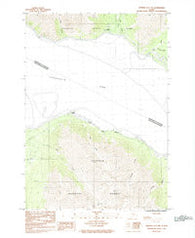 Seward D-7 NW Alaska Historical topographic map, 1:25000 scale, 7.5 X 7.5 Minute, Year 1984