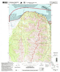 Seward D-8 Alaska Historical topographic map, 1:63360 scale, 15 X 15 Minute, Year 1995