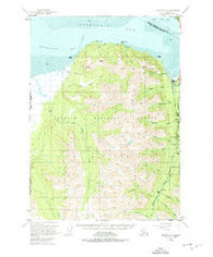 Seward D-8 Alaska Historical topographic map, 1:63360 scale, 15 X 15 Minute, Year 1951