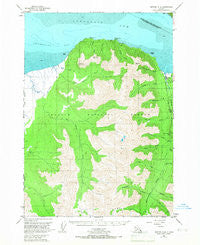 Seward D-8 Alaska Historical topographic map, 1:63360 scale, 15 X 15 Minute, Year 1951