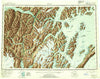 Seward Alaska Historical topographic map, 1:250000 scale, 1 X 3 Degree, Year 1951