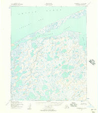 Shishmaref B-1 Alaska Historical topographic map, 1:63360 scale, 15 X 15 Minute, Year 1950