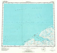 Shishmaref Alaska Historical topographic map, 1:250000 scale, 1 X 3 Degree, Year 1950