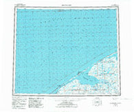 Shishmaref Alaska Historical topographic map, 1:250000 scale, 1 X 3 Degree, Year 1950