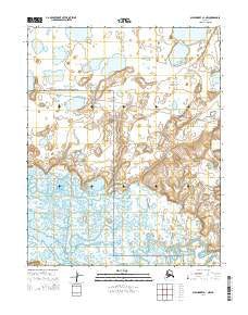 Shishmaref A-1 NW Alaska Current topographic map, 1:25000 scale, 7.5 X 7.5 Minute, Year 2014