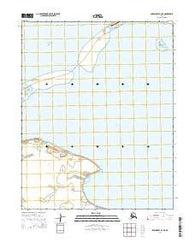 Shishmaref A-3 NE Alaska Current topographic map, 1:25000 scale, 7.5 X 7.5 Minute, Year 2014