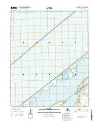 Shishmaref A-4 SW Alaska Current topographic map, 1:25000 scale, 7.5 X 7.5 Minute, Year 2014
