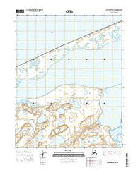 Shishmaref B-1 NE Alaska Current topographic map, 1:25000 scale, 7.5 X 7.5 Minute, Year 2014