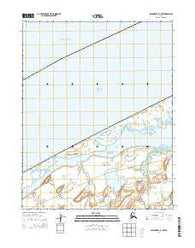 Shishmaref B-1 NW Alaska Current topographic map, 1:25000 scale, 7.5 X 7.5 Minute, Year 2014