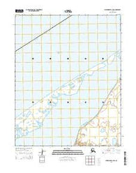 Shishmaref B-2 SW Alaska Current topographic map, 1:25000 scale, 7.5 X 7.5 Minute, Year 2014