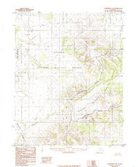 Shungnak A-6 Alaska Historical topographic map, 1:63360 scale, 15 X 15 Minute, Year 1985