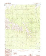 Shungnak C-1 Alaska Historical topographic map, 1:63360 scale, 15 X 15 Minute, Year 1985