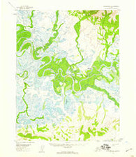 Shungnak D-3 Alaska Historical topographic map, 1:63360 scale, 15 X 15 Minute, Year 1955