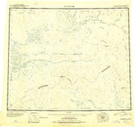 Shungnak Alaska Historical topographic map, 1:250000 scale, 1 X 3 Degree, Year 1951