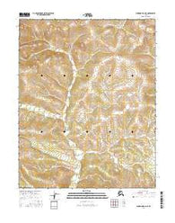 Shungnak A-2 NE Alaska Current topographic map, 1:25000 scale, 7.5 X 7.5 Minute, Year 2016