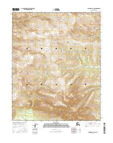 Shungnak A-2 NW Alaska Current topographic map, 1:25000 scale, 7.5 X 7.5 Minute, Year 2016