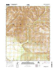 Shungnak A-3 NE Alaska Current topographic map, 1:25000 scale, 7.5 X 7.5 Minute, Year 2016