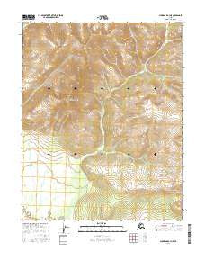 Shungnak A-3 NE Alaska Current topographic map, 1:25000 scale, 7.5 X 7.5 Minute, Year 2016