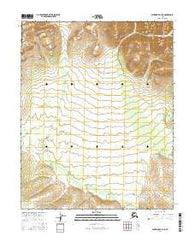 Shungnak A-4 NE Alaska Current topographic map, 1:25000 scale, 7.5 X 7.5 Minute, Year 2016