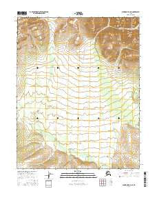 Shungnak A-4 NE Alaska Current topographic map, 1:25000 scale, 7.5 X 7.5 Minute, Year 2016